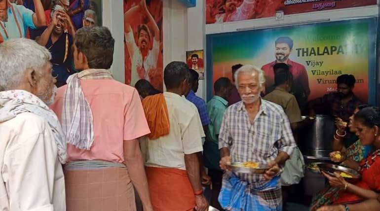 விலையில்லாவிருந்தகம்: அரசாங்கத்தால் முடியாததை விஜய் ரசிகர்கள் சாதித்து உள்ளனர்